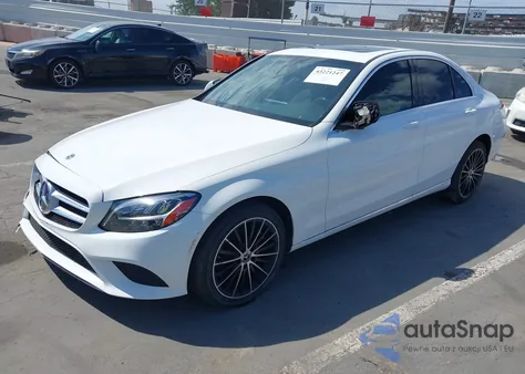 2019 Mercedes-Benz C 300 из США, поврежденный, VIN 55SWF8DB5KU291648